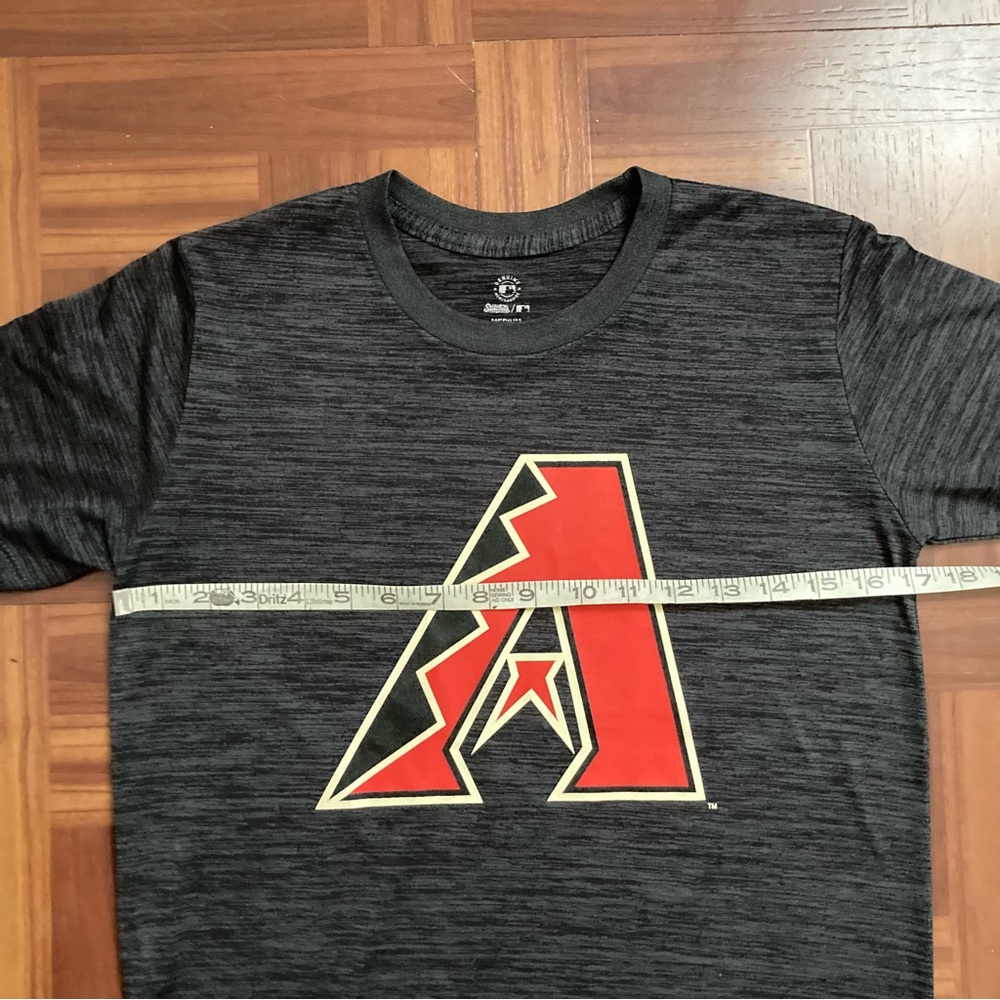 Stitches Arizona Diamondbacks Logo T-Shirt Youth Medium - Picture 5 of 5